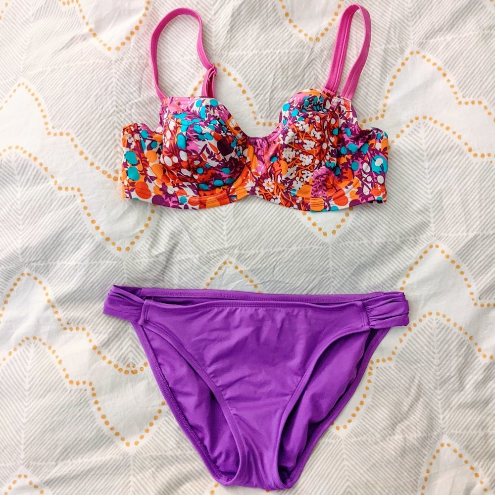 Bravissimo Tutti Fruiti Bikini - Size 34E/DDD
